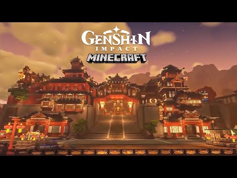 THIS Guy Made the Entire Map of Genshin Impact In Minecraft!!!