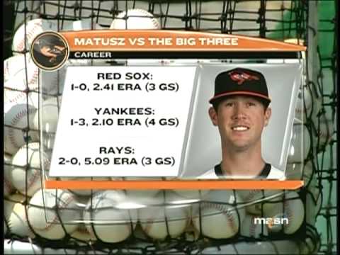 Brian Matusz talks about his start in Sunday's 6-1 win over the Red Sox