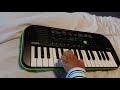 Basic Piano Tutorial For Beginner Happy Birthday Song Using Casio Sa46