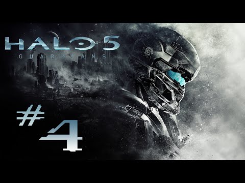 Halo 5 Guardians Walkthrough Gameplay Part 4 - MERIDIAN STATION  - (Xbox One)