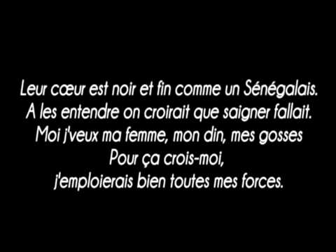 Sexion D'Assaut - Désolé - Lyrics