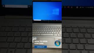 How to open cortana in windows 10?
