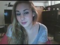 Beautiful Girl Doing Web Cam Chat