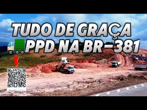 🚛 BR-381: Obras Construção do PPD Gratuito para Caminhoneiros Avança em Bom Jesus do Amparo-MG.