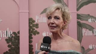 Allison Janney - Palm Royale red carpet interview | ScreenSlam