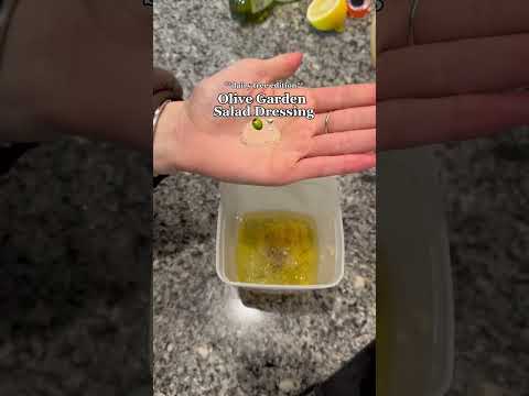 Olive Garden Salad Dressing Dairy Free🫒🍸