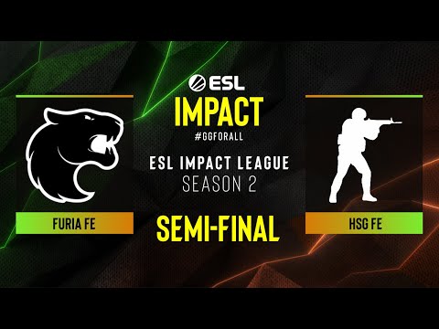 FURIA fe vs. HSG fe - Map 1 [Dust2] - ESL Impact League Season 2 - Finals - Semi-final