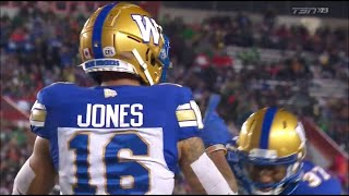 Winnipeg Blue Bombers Mike Jones Mr. Jones Highlights