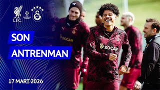 🔴 Galatasarayımız, Liverpool ile oynayacağı rövanş maçı öncesi son antrenmanını gerçekleştiriyor