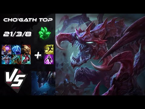 TOP Cho'Gath vs Nocturne - NA Grandmaster Patch 25.20
