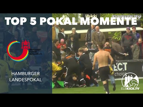 Torwart-Tore, Wunder und pure Euphorie: Das sind die 5 besten Momente des Hamburger Landespokals