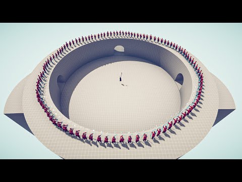 100x ICE ARCHER CIRCLE vs EVERY UNIT - Totally Accurate Battle Simulator | TABS