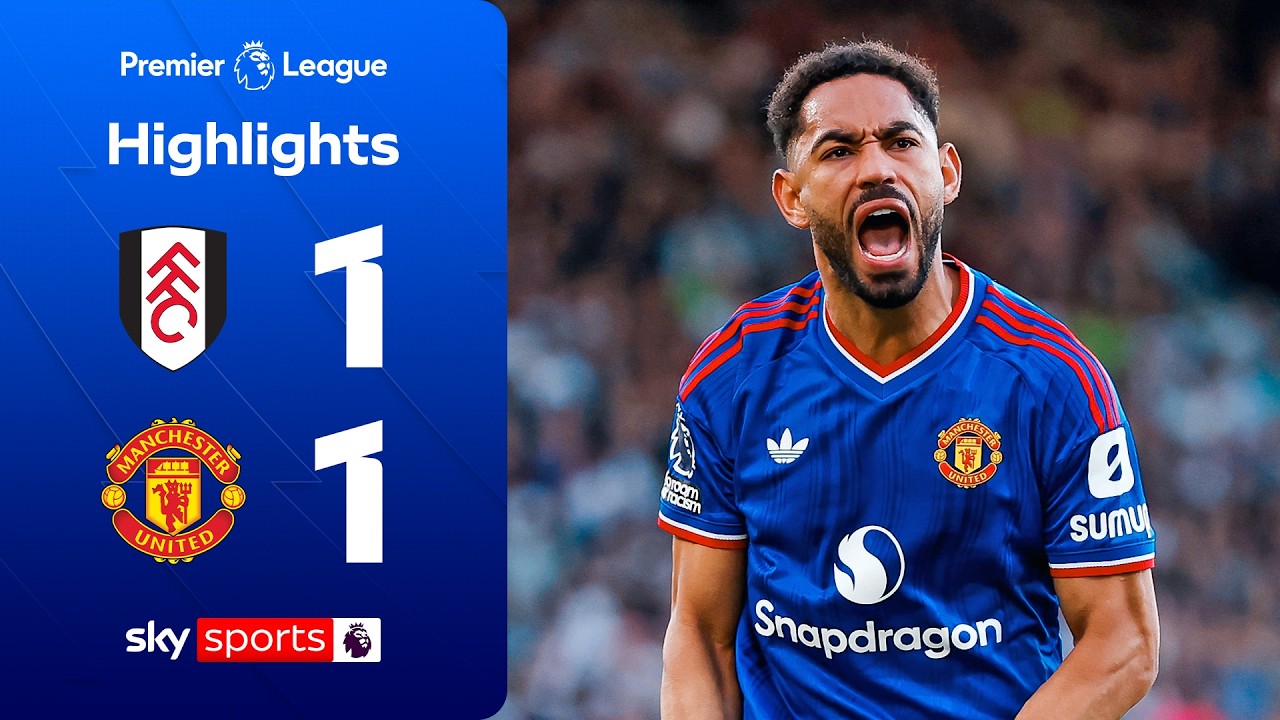 Man Utd snatch LATE point at Fulham! | Fulham 1-1 Man Utd | Premier League Highlights