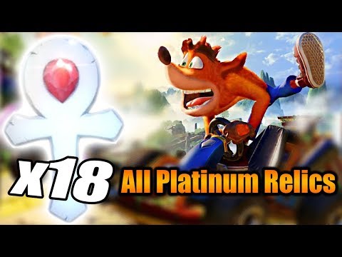 Crash Team Racing Nitro-Fueled - All Platinum Relics (CTR Tracks) Classic