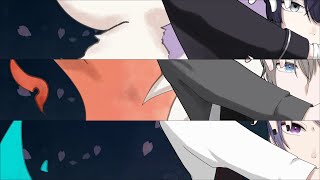 【手描きにじさんじ】O／N／I【VΔLZ／長尾景／甲斐田晴／弦月藤士郎】