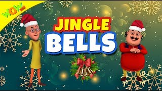 Jingle Bells Christmas Song for Kids | Hindi Songs for Children | Motu Patlu | WowKidz