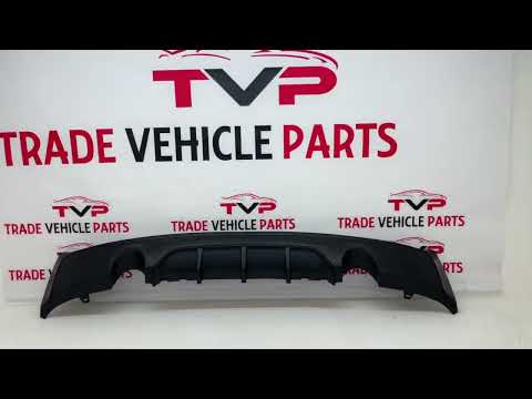 Fits BMW 2 Series F22 F23 2014-2021 Rear Bumper Diffuser Spoiler Dual Mat Black video