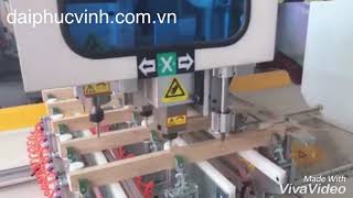 Máy làm mộng âm cnc 5*5 đầu