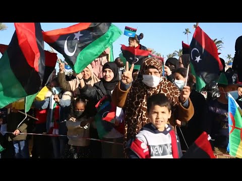ليبيا تحتفل بالذكرى العاشرة لثورتها | AFP
