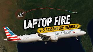 Laptop Catches Fire Mid-Flight at Dallas - Passengers Injured