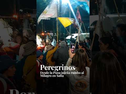 🙏 PEREGRINOS DEL MILAGRO YA ESTÁN EN CAMINO HACIA SALTA