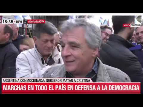 CÓRDOBA: MARCHA EN DEFENSA DE LA DEMOCRACIA - 2/9/22