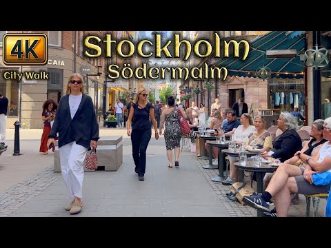 🇸🇪 Sweden: Stockholm’s Södermalm in 4K | Streets of Wood, Wind & History