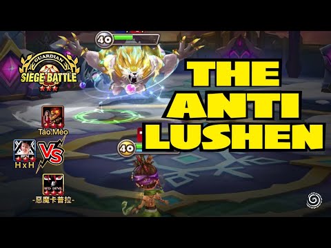 My LUSHENS FAILED!?! Anti-cleave builds of OP META Defenses in Top Tier G3 Siege Battle!