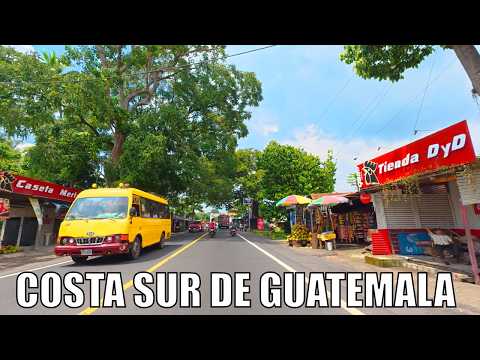Camino a Patulul Suchitepéquez desde Santa Lucia Cotzumalguapa