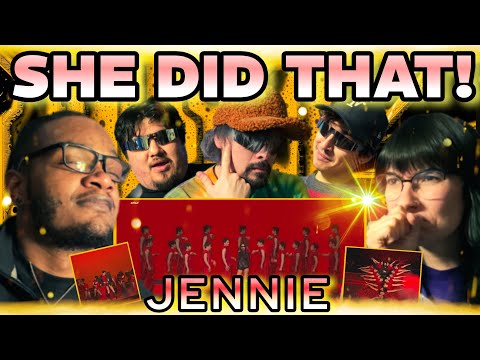 WOAH, WHAT?! | Rappers & Streamers First Time Reaction To JENNIE Live At The Golden Disc Awards 2026