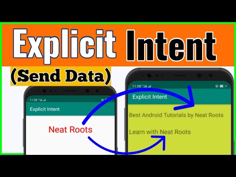 Intents in Android Explicit and Implicit Intent with Examples