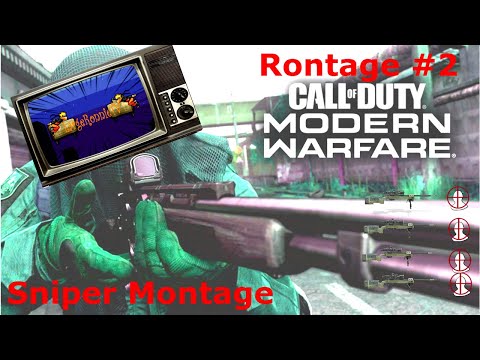 Mac Miller-Circles Sniper Montage (Modern Warfare) Rontage#2