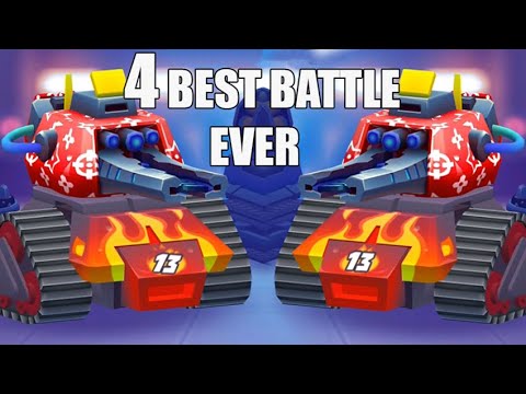 TANKS A LOT : 4 BEST BATTLE EVER - THIS TANK IS SO EPIC