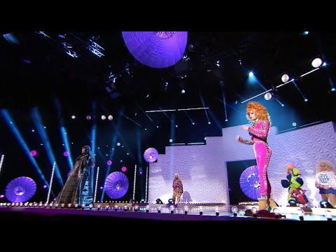RuPaul's Drag Race UK Series 3 - "Scarlett Harlett vs Vanity Milan Lip sync Scandalous" Part 1