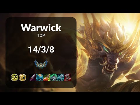 Warwick vs Qiyana TOP - KR  Patch 15.3