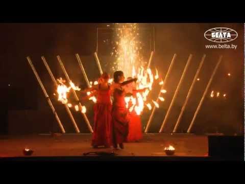Фестиваль огня прошел в Минске