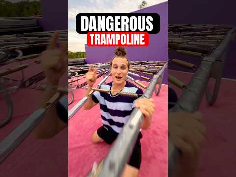 $1 VS $50,000 TRAMPOLINE 😱