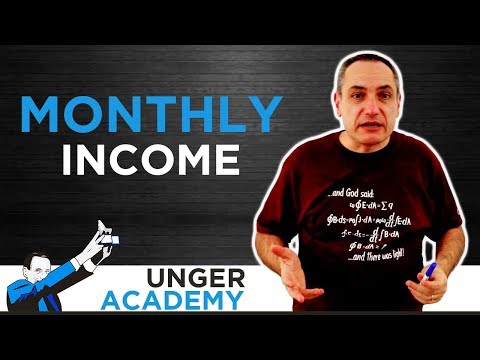 Having a Monthly Income with Trading