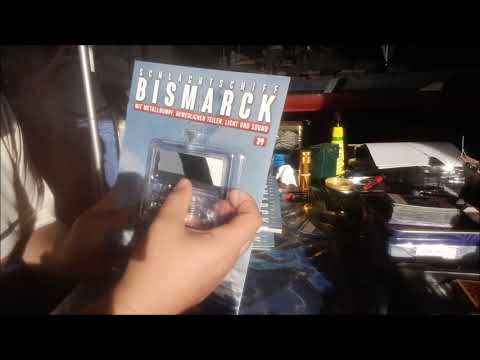 Metall Bismarck von Hachette Part 36 , 37 + Unboxing 10