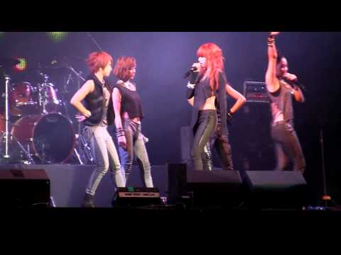 [FANCAM] 100529 4minute - Talk + Hot Issue @ Green Concert
