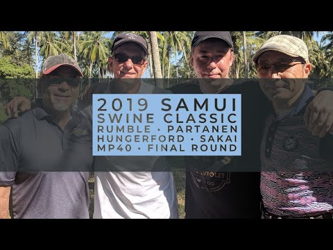 2019 Samui Swine • MP40 • Johnny Rumble Pecunia • Geoff Hungerford • Jani Partanen • Yoshiki Sakai