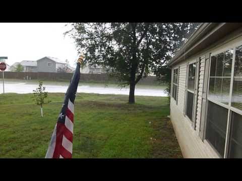 Sky dumps rain in Rapid City, SD