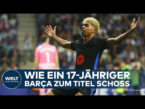 FC BARCELONA: Grund zum Feiern! 17 Jahre alter Lamine Yamal schießt Barça zum vorzeitigen Titel
