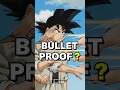 Does Goku Get Hurt By Bullets Dragon Ball Super Shorts