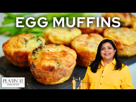 3-Ways To Make Egg Muffins | Healthy Meal-Prep Breakfast