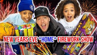 NEW YEARS EVE FIREWORKS NIGHT AT THE GRIMWADES!!!