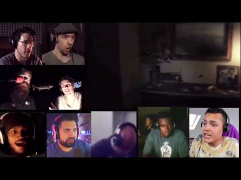 Reaction Mashup to Lisa's Jumpscare from P.T.