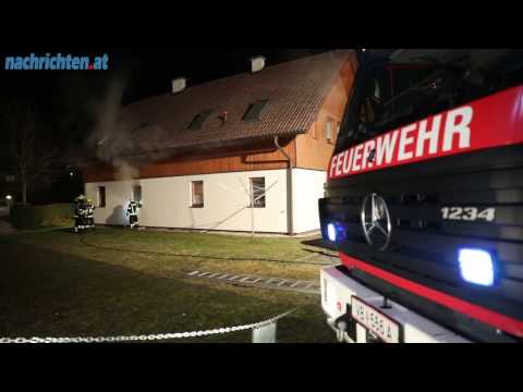 41-Jähriger aus brennendem Haus gerettet