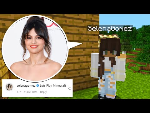 Asking Celebrities To Play Minecraft With Me Until One Responds