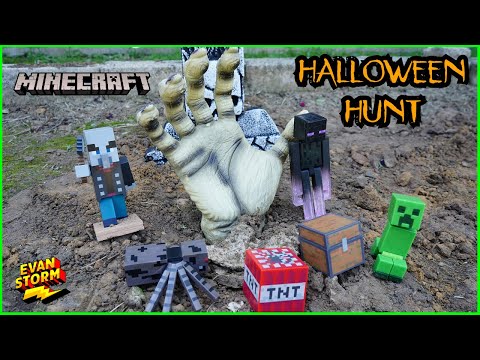 Minecraft Halloween Special Mystery Hunt at the Haunted Playground